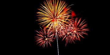 Amatorskie pokazy fajerwerków