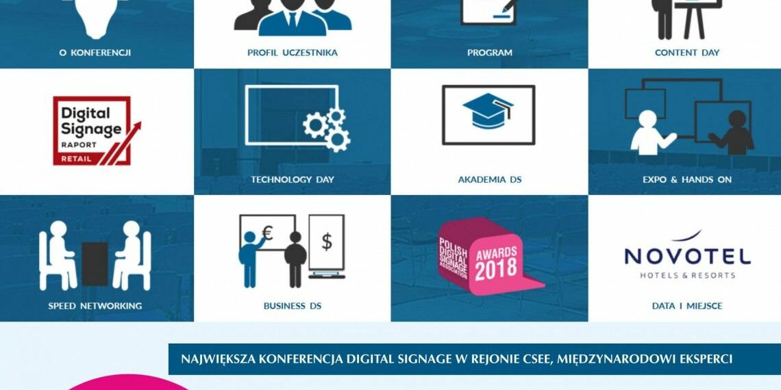 KONFERENCJA DIGITAL SIGNAGE TRENDS 2018