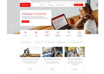 Strona Santander Bank Polska w nowej odsłonie